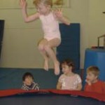 Bouncing on the trampoline